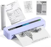 Phomemo M832 Portable Wireless Bluetooth Printer for Home, Office, Market, Support 2’‘, 3’‘, 4’', A4 Thermal Paper, Portable Thermal Printer Compatible with Smartphone, iPad and Laptop, 300Dpi