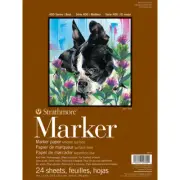 Strathmore 62497900 Marker Paper Pad 9"X12"-50# Smooth