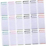 DOITOOL 40Pcs Sheets Sheets for Personal Finance Planning Assorted Color Expense Cards for Home Budgeting Easy to Use Design Helps Achieve Financial Goals
