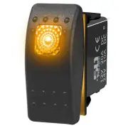 Waterproof On/Off Rocker Switch LED Lit RZR Maverick X3 YXZ1000R Pioneer Orange