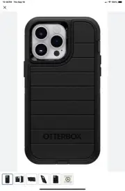 Otterbox Defender Series Case With Holster For iPhone 14 Pro Max Only----Black
