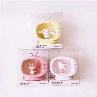 🇾 🔥 Miniso Sanrio Hello Kitty Melody Cinnamoroll 電視設計臥室床頭櫃檯燈