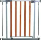 Cosmopolitan Baby Security Gate, Liberty Grey/Wood, 76 Cm Size