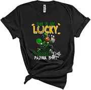 [Generic] This is My Lucky St. Patrick's Day Pajama Shirt, Lovely Leprechaun Bowling Squad, Shamrock Unisex T-Shirt