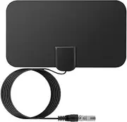 TV Antenna for Smart TV | Indoor Digital HD TV Signal Receiving Antenna | Portable HD Antenna with Amplifier and Signal Booster, Upgraded Digital Antenna for TV Indoor Qincu-au