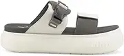 [PUMA] Womens Suede Mayu Platform Athletic Sandals Casual - White