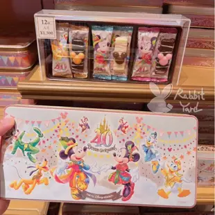 台灣現貨秒出 東京迪士尼海洋 Disney 米奇 米妮 唐老鴨 美女與野獸 40週年慶 鐵盒 餅乾 巧克力 蛋捲 米果