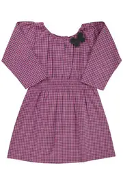 Butterfly Long Sleeve Dress--QUI-2311-1