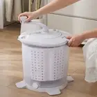 Mini Portable Washing Machine Washer&Dryer Manual Non Electric Dormitory Camping