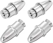uxcell 4PCS RC Airplane Spinners Propeller Adapter Saver for Shaft Brushless Motor (3mm Aperture and 5mm Output Axle)