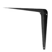 10PK Everbilt 8 in. x 10 in. Black Closet Garage Shelf Support Holder L Brackets