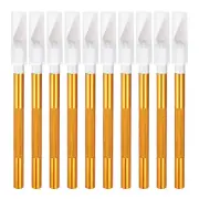 10pcs Exacto Art Craft Hobby Precision Utility Knife for Papers Shiny Gold