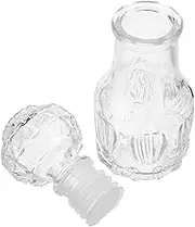 iplusmile Elegant Mini Glass Perfume Bottle Vintage Atomizer Photo Prop Flower Vase Decorative Home Accent