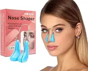 Nose Shaper Clip, Pain-Free Nose Slimmer Rhinoplasty Device, Soft Silicone Nose Bridge Straightener Corrector Nose Up Lifting Clip Beauty Tool
