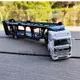 車輛運輸拖車 卡車頭 拖板車 汽車載運卡車 重型卡車 約1:50