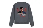 Dexter Unisex Adult Good Bad Sweatshirt (Charcoal) - UTTV13204