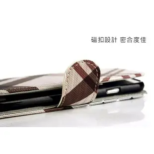 【Aguchi】Samsung Galaxy J7 Pro 英倫格紋氣質手機皮套 側掀磁扣支架式皮套 矽膠軟殼 5色可選