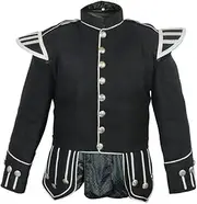 [warreplica] Doublet Jacket, Piper or Drummers, Blazer, 1/2" Braid Edge Trim (Bespoke)
