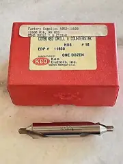 new KEO Cutters #16 HSS Plain Type 60°, Combined Drill & Countersink, EDP# 11600
