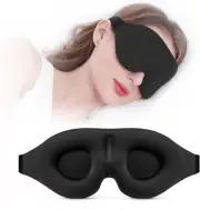 YIVIEW Sleep Mask for Side Sleeper, Complete Light Blocking 3D Sleeping Eye Soft