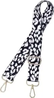 Purse Shoulder Straps Replacement Crossbody Adjustable Bag Strap 1.5" Wide Black