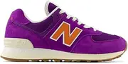 [New Balance] Women's 574 V2 Evolved Sneaker, Concord Grape/Infield Clay/Sea Salt, 6