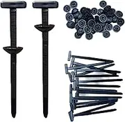 Nylon Universal Cable Tie Buckle, Heavy Duty Self-Locking Nylon Zip Ties Holder, Plastic Cable Ties Tool Fasteners Car Body, Multipurpose Plastic Cable Ties Tool for Car Daily Repair (20)