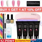 11Pcs/Set Quick Building UV Poly Builder Nail Gel Polish Extension Acrylic Kit