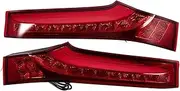 Rear Tail Light For Jazz For Fit 2014 2015 2016 2017 DRL Rear Bumper Tail Light Fog Lamps Signal Lamp Rears