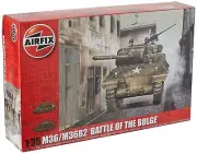 M36/M36B2 Battle of The Bulge 1:35 WWII Military Tank Plastic Model Kit A1366...