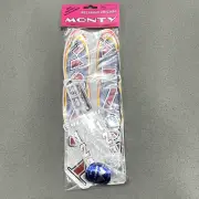 NOS Monty Trials Bike Bmx Bicycle Frame Sticker Decal Kit Unopened New