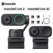 Insta360 Link 2 Link 2C PTZ 4K Webcam 1/2" Sensor AI Tracking HDR for Mac Laptop