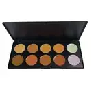 City Color Collection 10 Color Foundation & Concealer Palette 53-HITOP