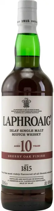 Laphroaig 10 Year Old Sherry Cask Single Malt Scotch Whisky 700ml