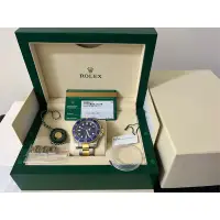 在飛比找蝦皮購物優惠-ROLEX 116613LB 半金藍鬼 40mm 2017年