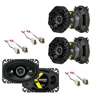 Fits Volkswagen Passat 1990-1997 OEM Speaker Upgrade Kicker 2 DSC4 DSC46 Package