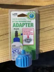 INTERDYNAMICS R-134A Self Sealing Can Recharge Hose Adapter