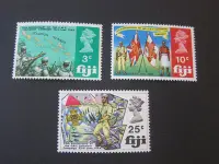 在飛比找Yahoo!奇摩拍賣優惠-【雲品2】斐濟Fiji 1969 Sc 277-79 set