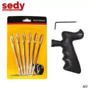 6 Pcs Car Auto Tire Tyre Puncture Plug Needle Kit Set Insertion Replacement Tool