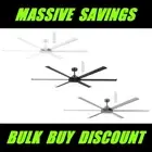 MARTEC Albatross II DC Smart Ceiling Fan With WiFi Remote 65" 72" 84" All Sizes
