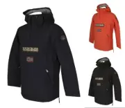 Men's jacket jacket with hood and pockets NAPAPIJRI article NP0A4EH2 RAINFOREST