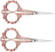 minkissy Elegant Manicure Set Pcs Vintage Plum Blossom Nail Trimmers for Travel