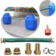 Robust Water Butt Connector Set for Tanks IBC Containers Easy Assembly