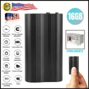 500hr Digital Voice Activated Recorder Mini Hidden Audio Recording Device 16GB