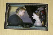 2015 Topps Star Wars Masterwork clear acetate Companions Padme Anakin 25/25