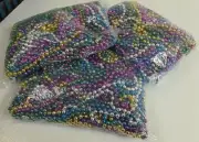 33 in Mardi Gras Metallic Bead Necklaces (36 dozen - 3 gross - 432 necklaces)