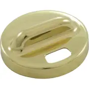 Escutcheon, BWG/HAI Slimline Air Control, 1/2", Polished Brass