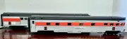 MTH~O GAUGE~NEW HAVEN 70' STREAMLINE- BAG/OBSER ~2 CAR SET ~ MFG#20-2197-C ~NOS