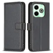 BINFEN COLOR Wallet Design Case PU Leather Stand Cover For Transsion Infinix Hot 40/Hot 40 Pro