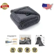 King Size Waterproof Pet Blanket - Thick Reversible Sherpa for Cozy Comfort